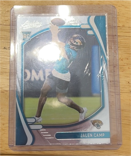2021 Panini Absolute #187 Jalen Camp — front