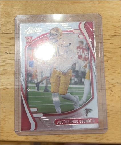 2021 Panini Absolute Football RC Adetokunbo Ogundeji — front