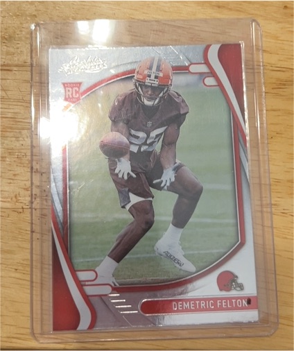 2021 Panini Absolute #170 Demetric Felton — front