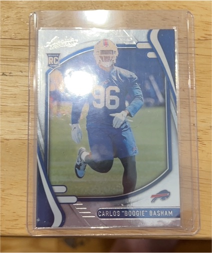 2021 Panini Absolute #151 Carlos "Boogie" Basham — front