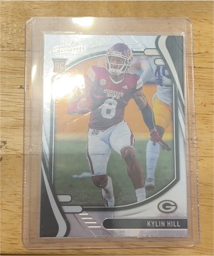 2021 Panini Absolute #167 Kylin Hill — front