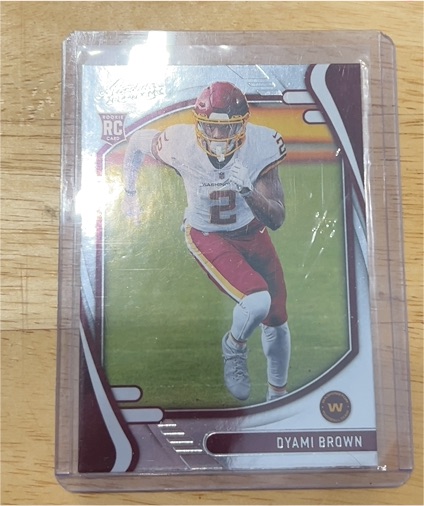 2021 Panini Absolute #125 Dyami Brown — front