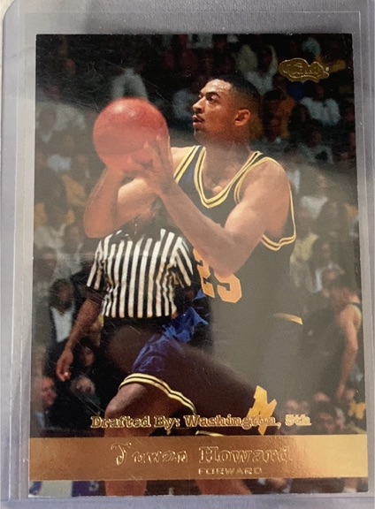 1994 Classic Draft #5 Juwan Howard — front