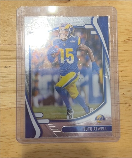 2021 Panini Absolute Football #119 Tutu Atwell — front