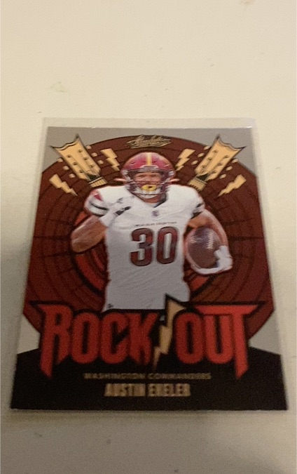 2024 Panini Absolute Rock Out #RO-AER Austin Ekeler — front