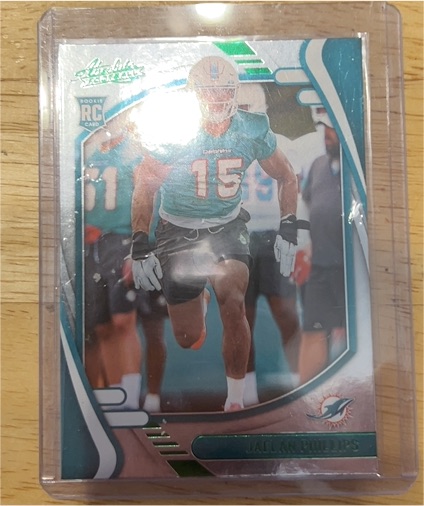 2021 Panini Absolute #154 Jaelan Phillips — front