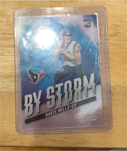 2021 Panini Absolute By Storm #BST-19 Davis Mills — front