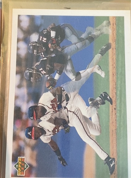 1992 Upper Deck #SP3 Deion Sanders — front