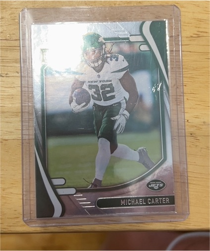2021 Panini Absolute Football #129 Michael Carter — front