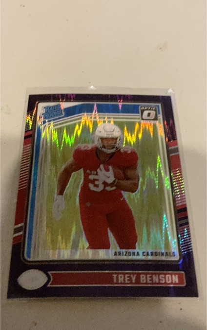 2024 Donruss Optic #293 Trey Benson — front