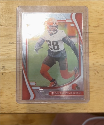 2021 Panini Absolute #160 Jeremiah Owusu-Koramoah — front