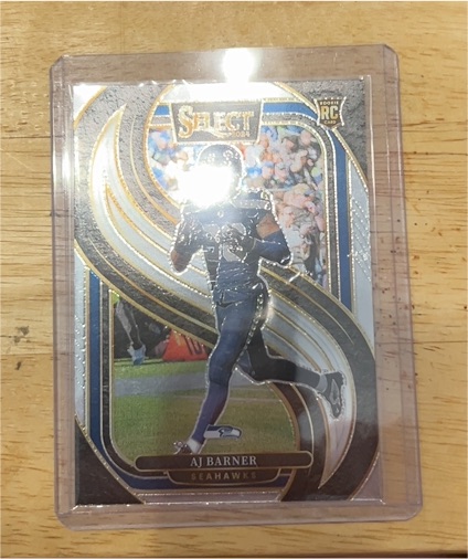 2024 Panini Select Premier Level #103 AJ Barner — front