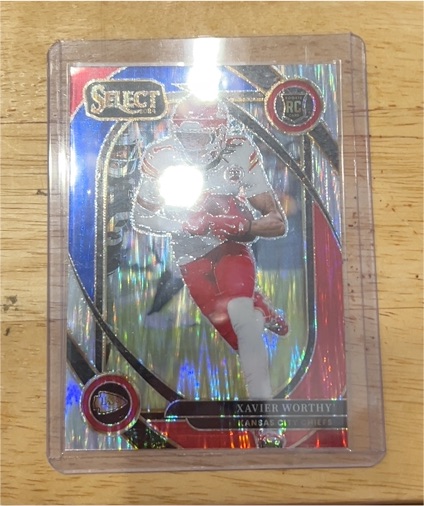 2024 Panini Select #224 Xavier Worthy Rookie RC Club Level — front