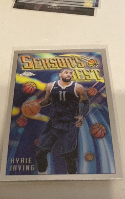 2023-24 Topps Chrome Season's Best #SB-4 Kyrie Irving — front
