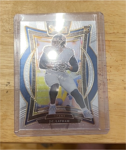 2024 Panini Select Concourse #11 J.C. Latham Rookie — front