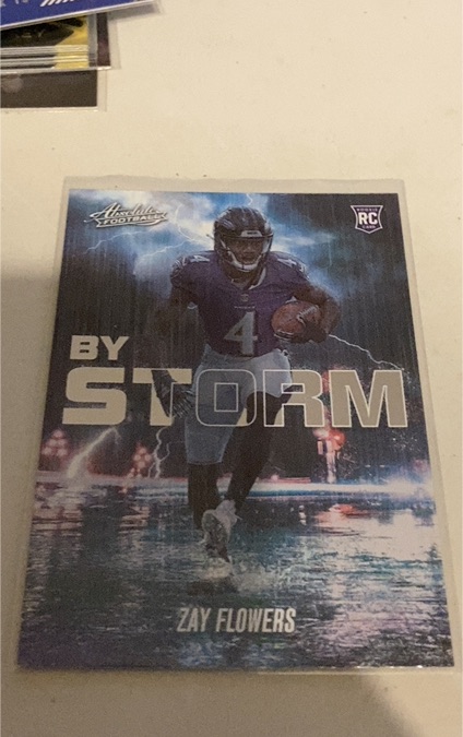 2023 Panini Absolute #BST-11 Zay Flowers By Storm — front