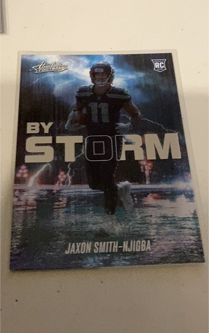 2023 Panini Absolute By Storm #BST-9 Jaxon Smith-Njigba — front
