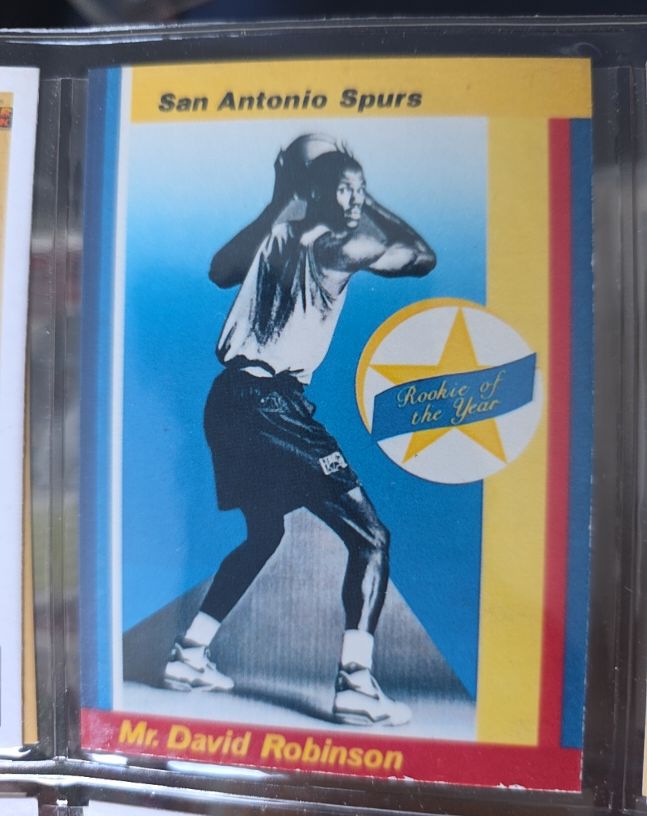 1990 Star Pics #2 David Robinson — front