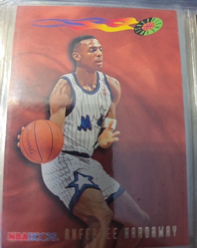 1995-96 Hoops #394 Anfernee Hardaway — front