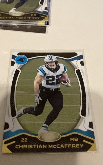2021 Panini Certified #81 Christian McCaffrey — front