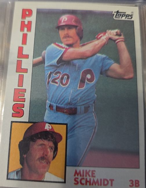 1984 Topps #700 Mike Schmidt — front