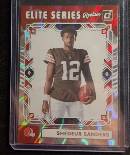 2025 Donruss Elite Series Rookies #ESR-SSS Shedeur Sanders — front