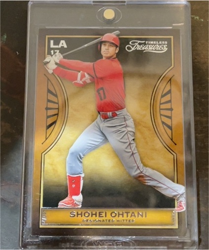 2019 Panini Chronicles Timeless Treasures #12 Shohei Ohtani — front