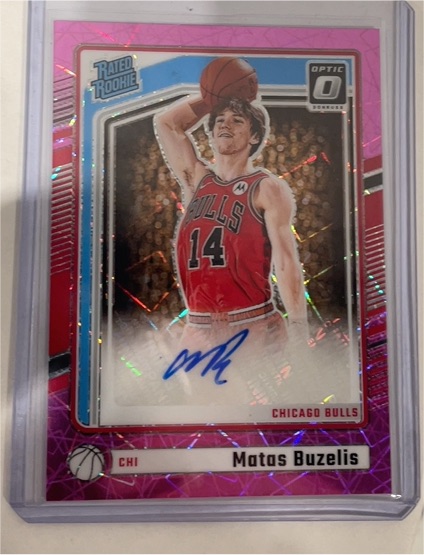 2024-25 Panini Donruss Optic #306 Matas Buzelis — front