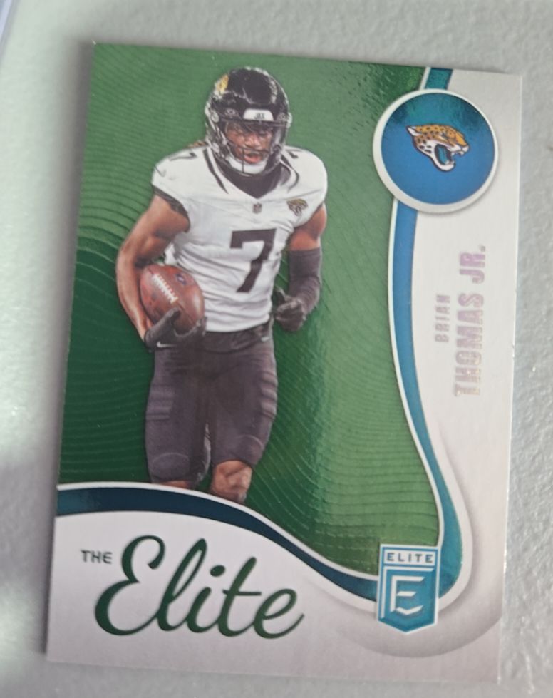 2025 Donruss Elite The Elite #12 Brian Thomas Jr. — front