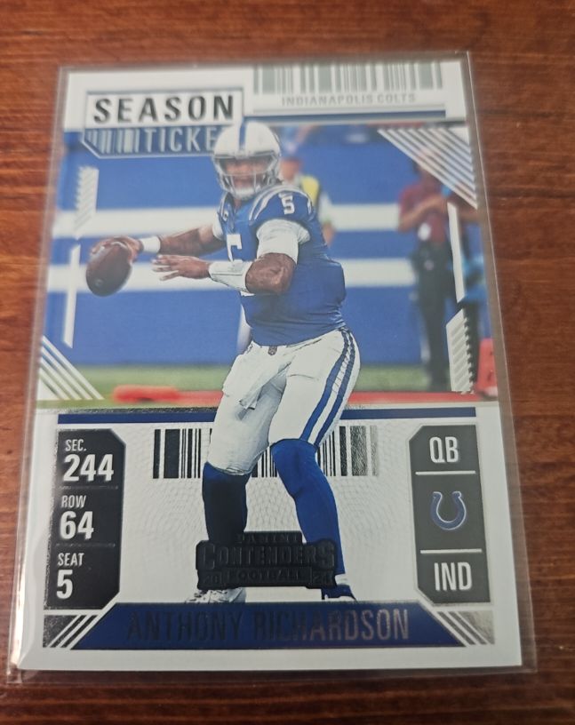 2024 Panini Contenders #244 Anthony Richardson — front