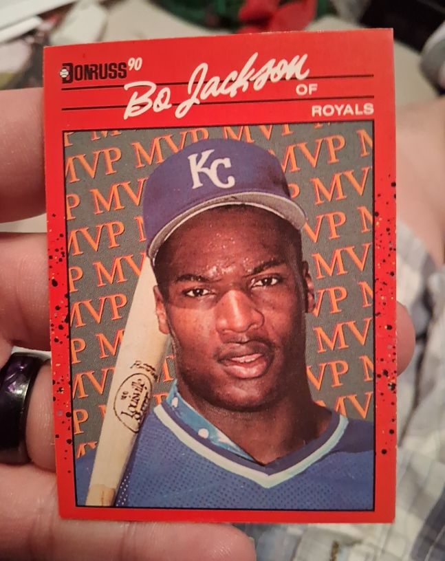 1990 Donruss MVP #BC-1 Bo Jackson — front
