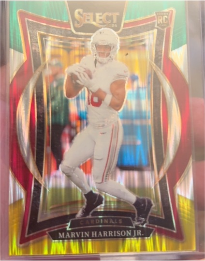 2024 Panini Select #28 Marvin Harrison Jr. — front