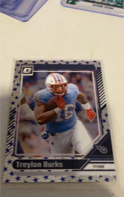 2024 Donruss Optic #193 Treylon Burks — front