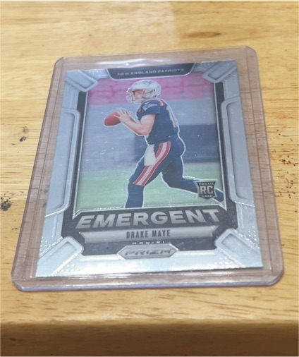 2024 Panini Prizm #4 Drake Maye — front