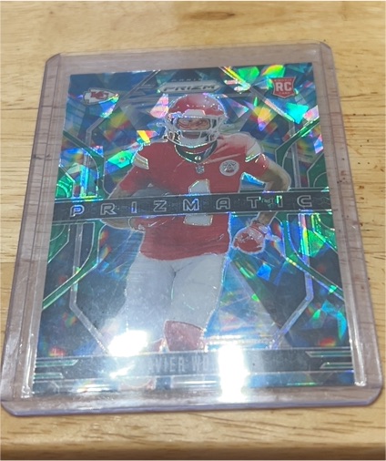 2024 Panini Prizm #1 Xavier Worthy — front