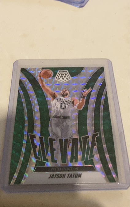 2024-25 Panini Mosaic #4 Jayson Tatum — front