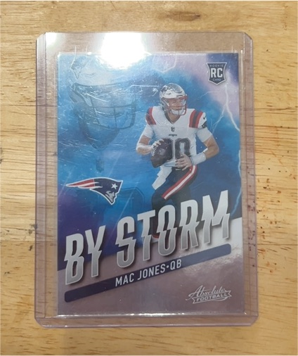 2021 Panini Absolute By Storm #BST-9 Mac Jones — front
