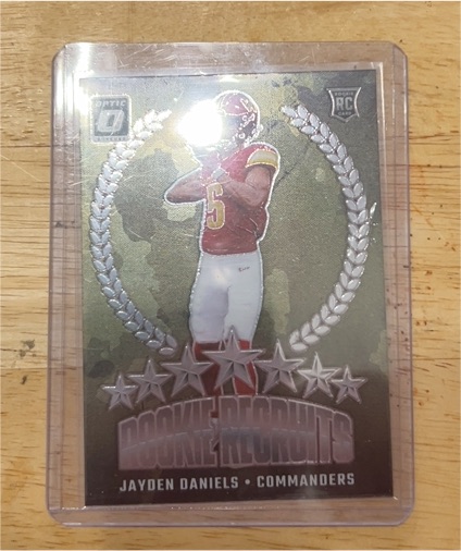 2024 Panini Donruss Optic Rookie Recruits #7 Jayden Daniels — front