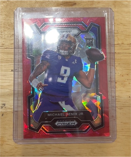 2024 Panini Prizm Draft Picks #101 Michael Penix Jr. — front