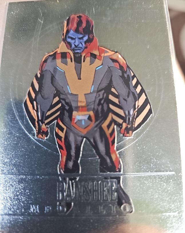 2023 Fleer Ultra Wolverine Medallion M-2 Banshee — front