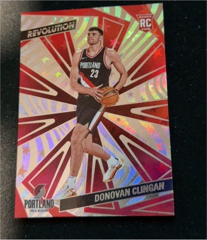 2024-25 Panini Revolution #108 Donovan Clingan — front