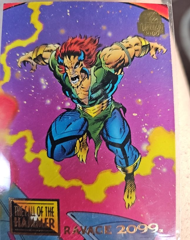 1994 Fleer Marvel Universe #84 Ravage 2099 — front
