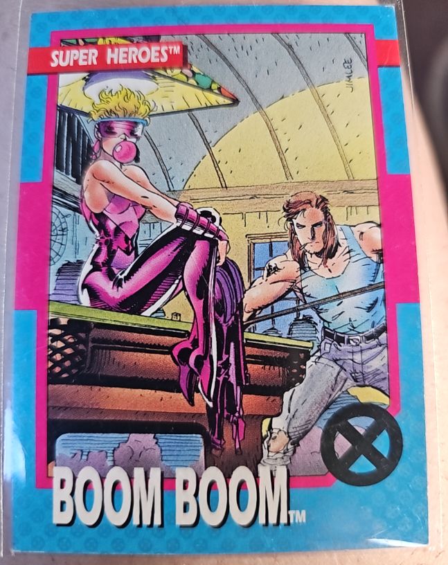 1992 Impel Marvel X-Men Series 1 #28 Boom Boom — front