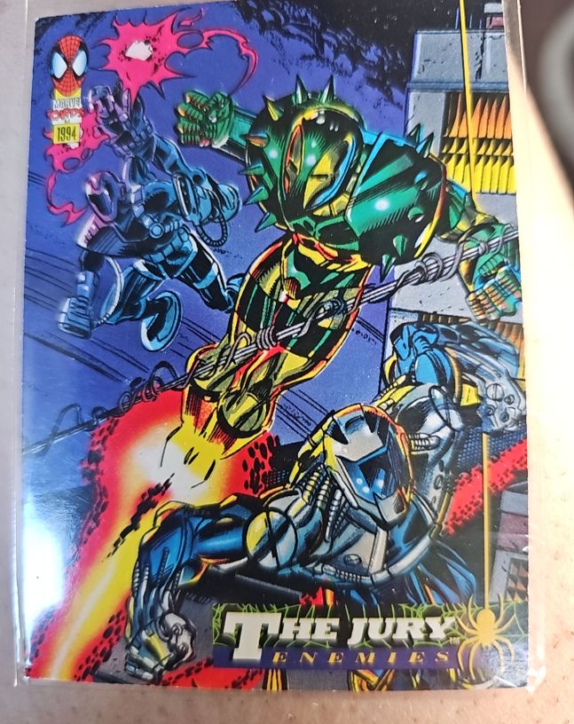 1994 Fleer The Amazing Spider-Man #48 The Jury — front
