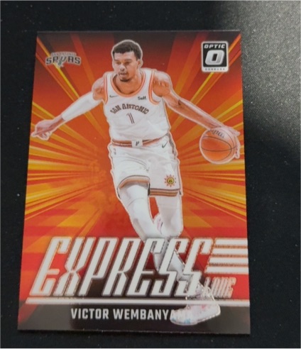 2024-25 Panini Donruss Optic Express Lane #19 Victor Wembanyama — front