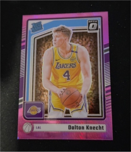 2024-25 Panini Donruss Optic #256 Dalton Knecht — front
