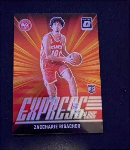 2024-25 Panini Donruss Optic #23 Zaccharie Risacher Express Lane — front