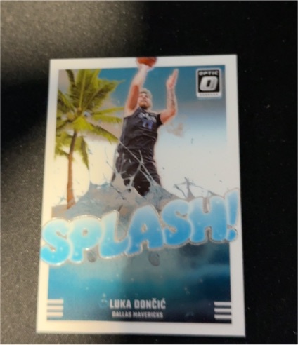 2024-25 Panini Donruss Optic #1 Luka Doncic Splash! — front