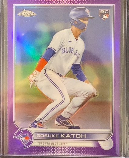 2022 Topps Chrome Update #USC42 Gosuke Katoh — front