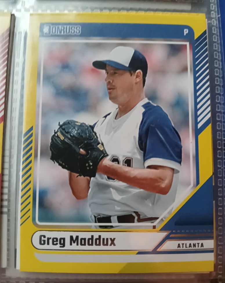 2024 Donruss #50 Greg Maddux Atlanta Braves — front